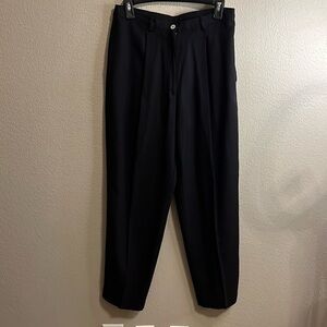 Talbots Petites Black Womens Dress Pants Size 12